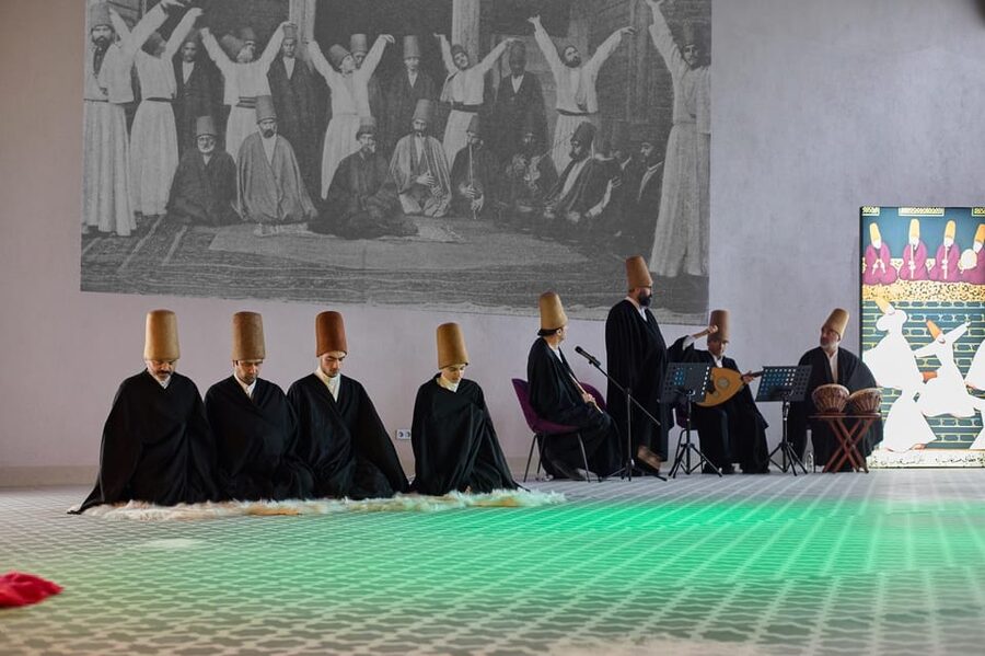Istanbul: Whirling Dervish Ceremony next to Hagia Sophia - Listening to the ney, strings, drums, and old Turkish music