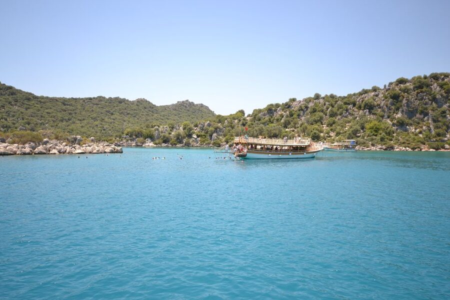 Kalkan: Kekova Sunken City Boat Trip - The boat, crew, and crowd factor