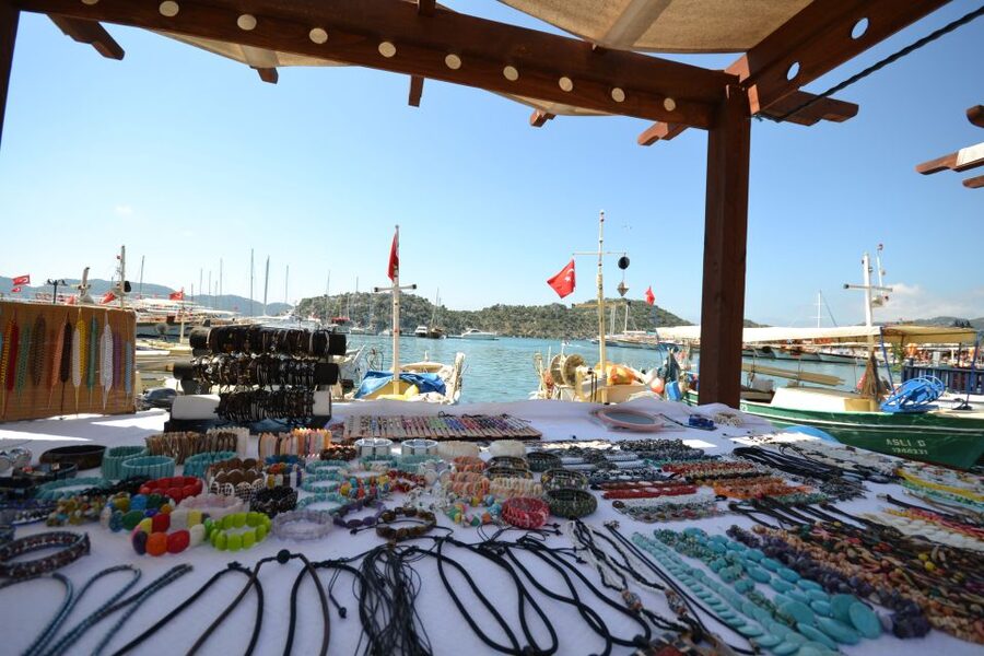 Kalkan: Kekova Sunken City Boat Trip - Tersane Bay and the first look at the Sunken City