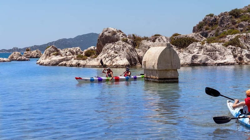 Kekova Guided Sea Kayaking Tour - Tersane Bay: the morning’s best swim