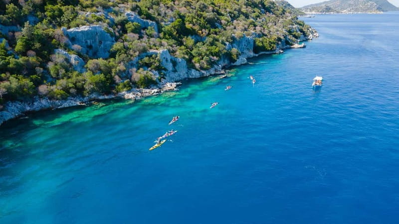 Kekova Guided Sea Kayaking Tour - 45 minutes in Kaleköy and at Simena Castle
