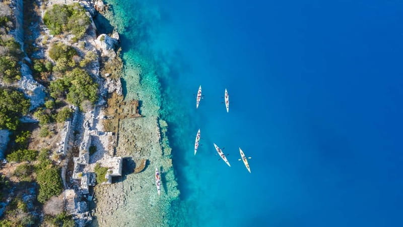 Kekova Guided Sea Kayaking Tour - 9:30 a.m. departure from Üçağız