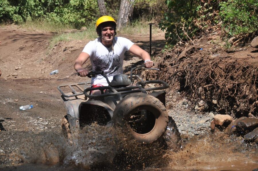 Kemer: Forest, Mud, and Streams Quad Safari Tour with Pickup - The essential facts before you book