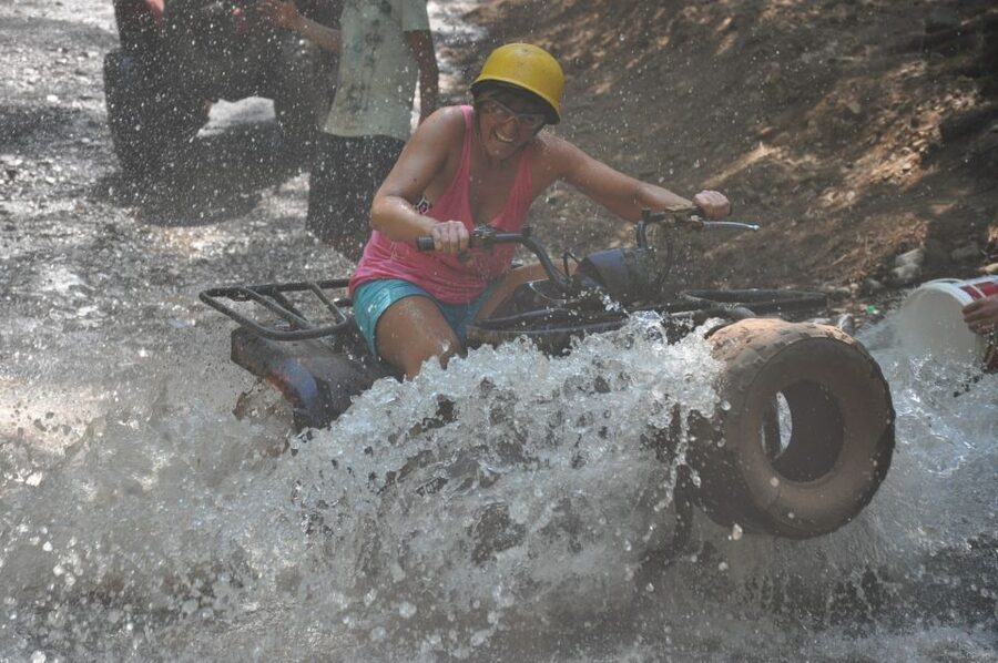 Kemer: Forest, Mud, and Streams Quad Safari Tour with Pickup - Learning the quad before the mud begins