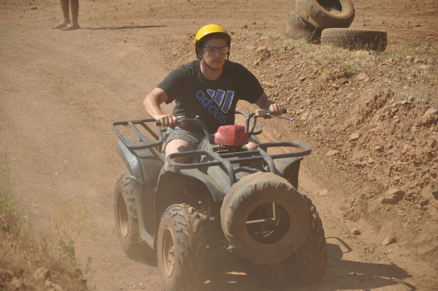 Kemer: Forest, Mud, and Streams Quad Safari Tour with Pickup - How the tour handles time and group flow