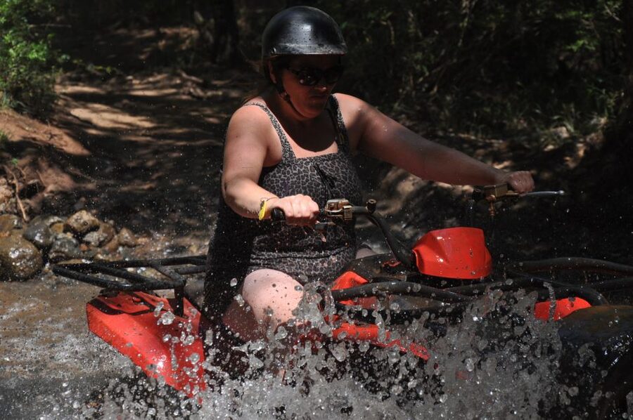 Kemer: Forest, Mud, and Streams Quad Safari Tour with Pickup - Leaving Kemer for the forest
