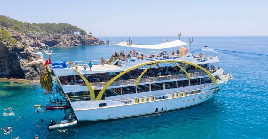 Kemer: Full-Day Boat Trip with Lunch and DJ - Phaselis Bay: Your First Major Swim Stop