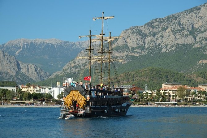 Kemer Pirate Boat Trip with Free Transfer from Antalya - Lunch, drinks, and the real cost