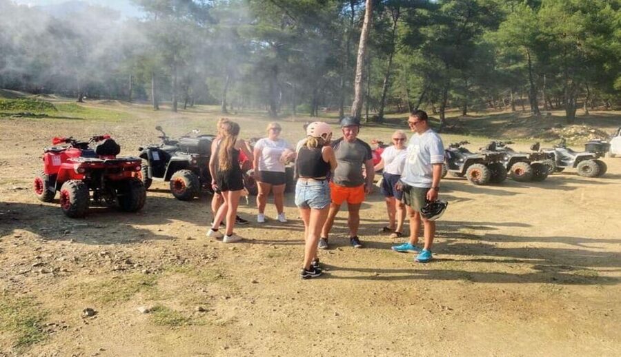 Kemer: Quad Safari Experience - The Ride Back and Group Speed