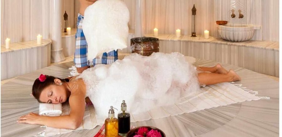 Kemer Turkish Bath (Hammam) W/ Scrub, Foam & Oil Massage - The sauna and warm-up stage