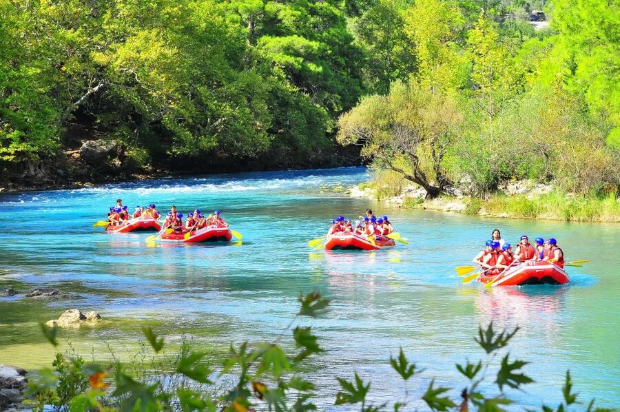 Köprülü Canyon Antalya: Whitewater Rafting Trip - The 15 km route between two historic bridges