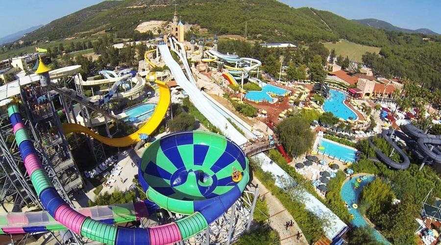 Kusadasi: Aqua Fantasy Waterpark Entrance Ticket - The big rides: Black Hole, Space Bowl, and X-Treme