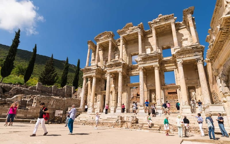 Kusadasi: Ephesus & House of Mary Small Group Tour w/Lunch - The drive from Kusadasi to the ruins