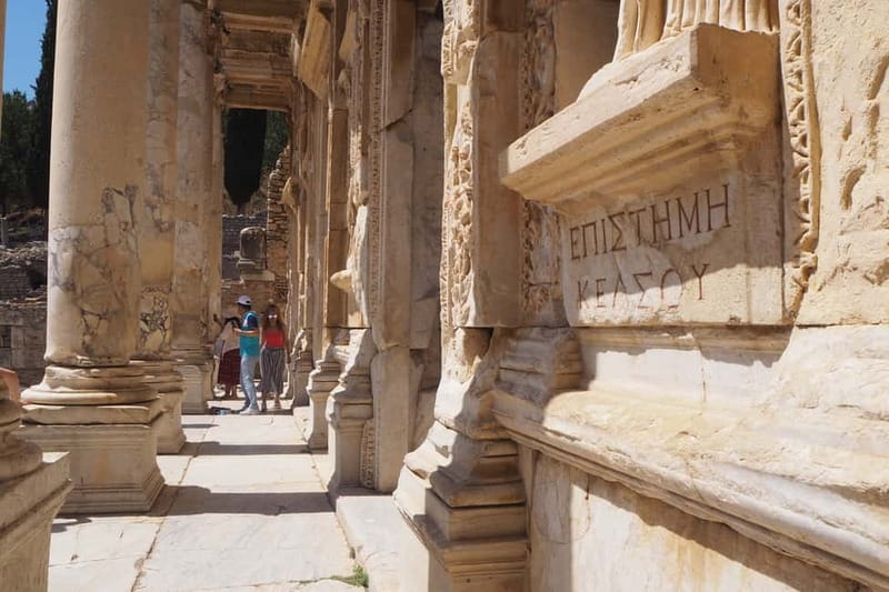Kusadasi: Ephesus & Temple of Artemis Tour with Entry Ticket - Odeon, Hadrian, Trajan, and the marble road