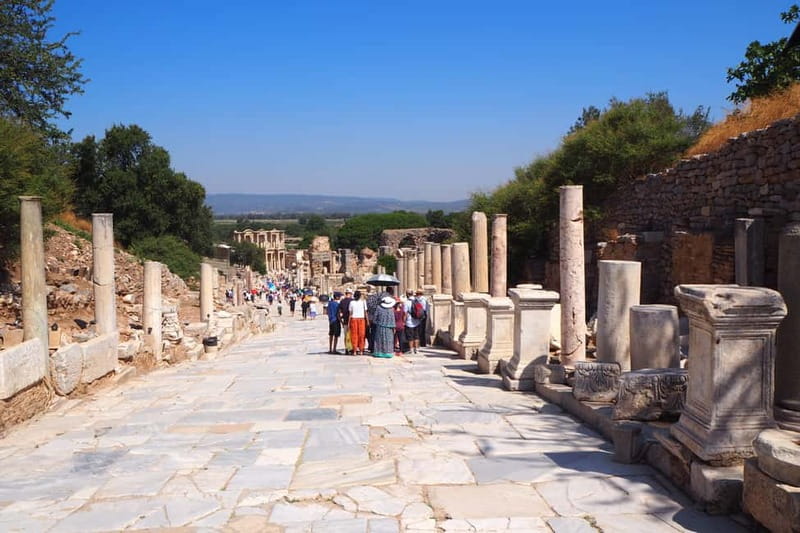 Kusadasi: Ephesus & Temple of Artemis Tour with Entry Ticket - The drive from Ege Ports to ancient Ephesus