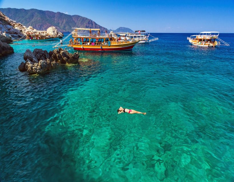 Kusadasi: Full-Day Boat Cruise w/ Lunch & Hotel Pickup - BBQ Lunch on the Aegean