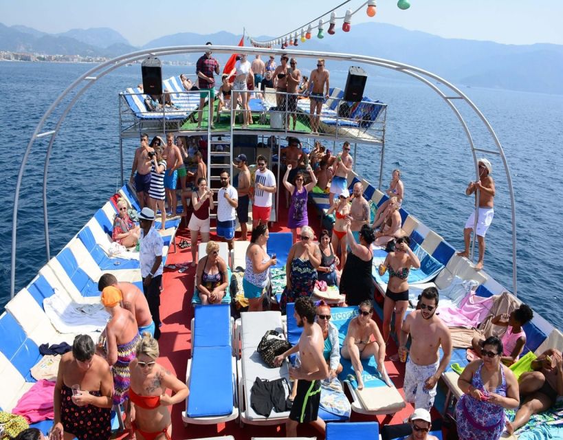 Kusadasi: Full-Day Boat Cruise w/ Lunch & Hotel Pickup - Music, Foam, and the Mood on Board