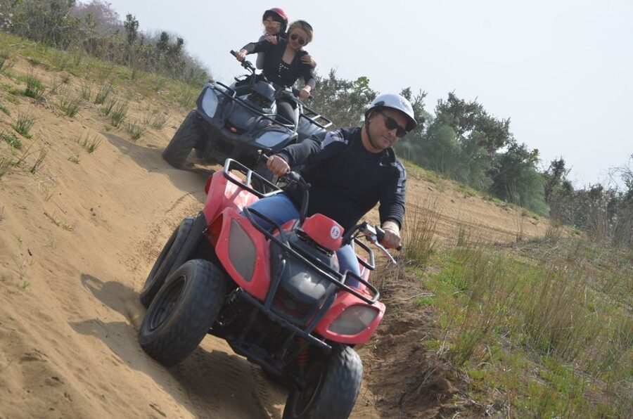 Kusadasi: Guided Quad Biking Tour - The return ride and what the group pace means