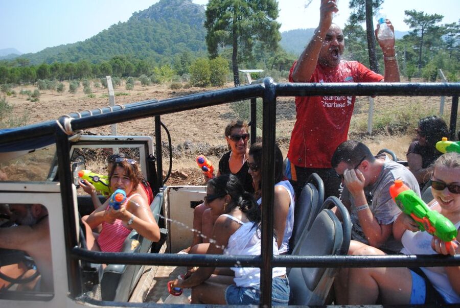 Kusadasi Jeep Safari w/ Lunch and Water Fight - Dilek Peninsula views from the mountain roads