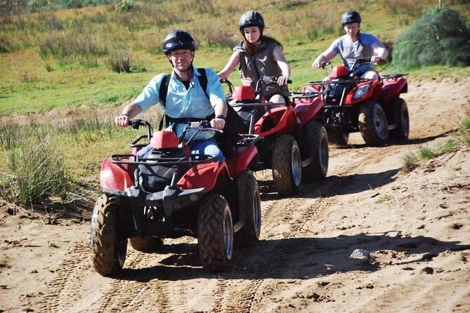 Kusadasi: Quad Safari Adventure - Reaching Pamucak Beach on four wheels