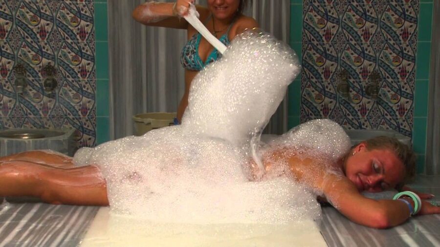 Kusadasi Turkish Bath - Foam massage and body wash