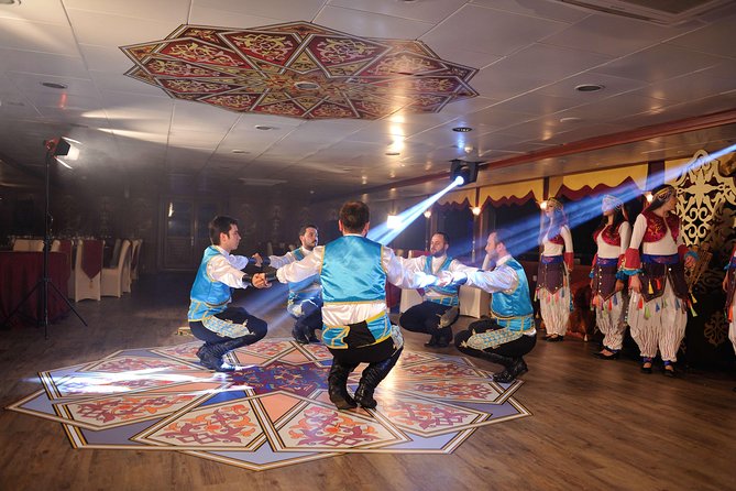 Luxury Bosphorus Dinner Cruise & Shows Private Table & Free Wi-Fi - Drinks, bills, and a detail to verify