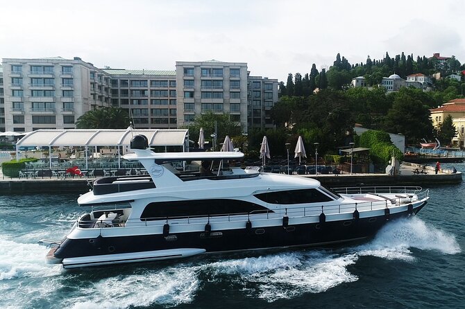 Luxury Bosphorus Yacht Cruise – Stopover in Asian Side - Tea, snacks, and space to choose your seat