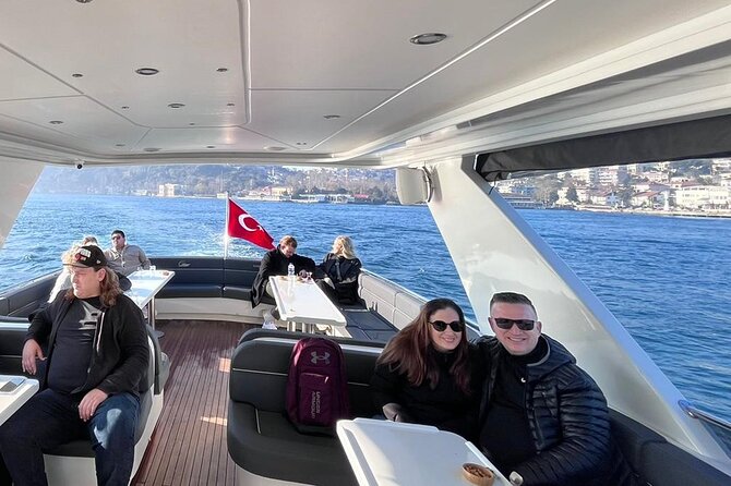 Luxury Bosphorus Yacht Tour – Asian Side Stop & Exploration - Dolmabahçe and the grand European shore