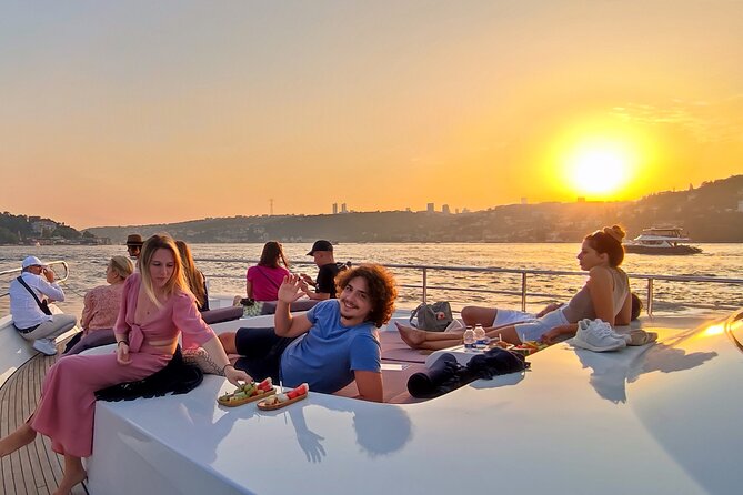 Luxury Sunset Yacht Cruise on the Bosphorus – Refresh & Relax - Küçüksu Palace and the old Ottoman defenses