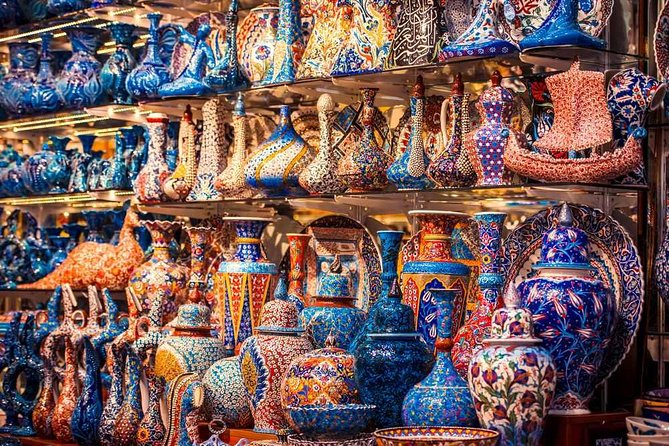Magical Sights of Istanbul Private Walking Tour - Grand Bazaar: color, craft, and shopping pressure