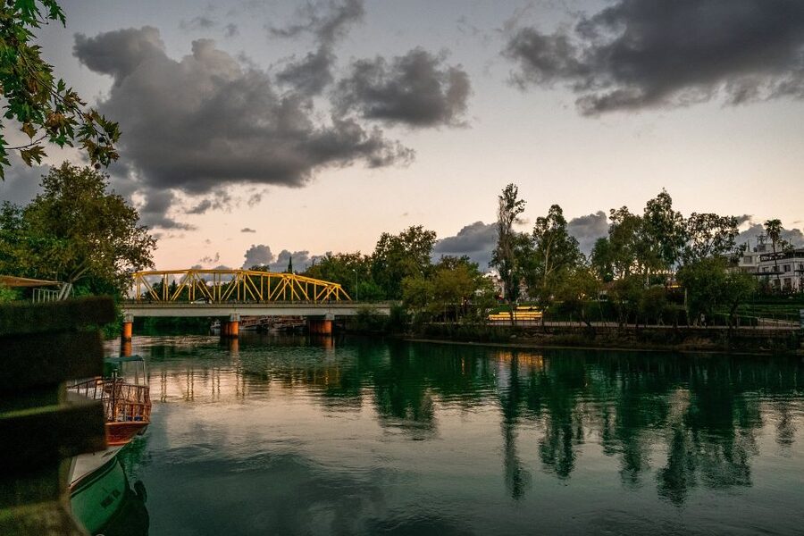 Manavgat River Cruise and Bazaar Tour w/ Lunch - Swimming where the river meets the sea