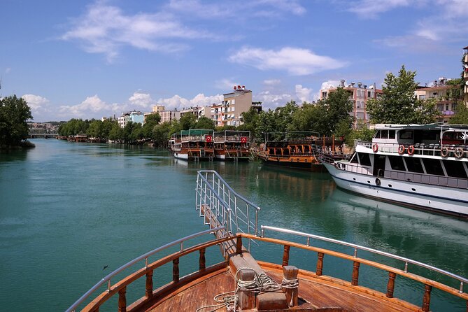 Manavgat River Cruise, Waterfalls and Market Tour from Side - Choosing between Manavgat Waterfall and the market