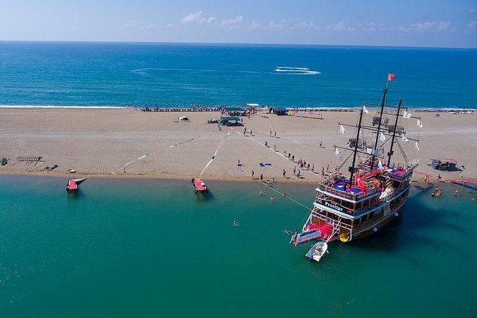 Manavgat River Cruise, Waterfalls and Market Tour from Side - The river and Mediterranean swimming stop