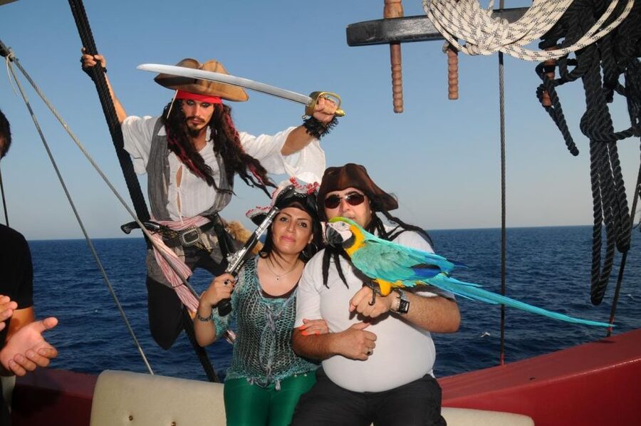 Marmaris: All-Inclusive Pirate Boat Trip with Pickup Option - Morning pickup and the ride to the port