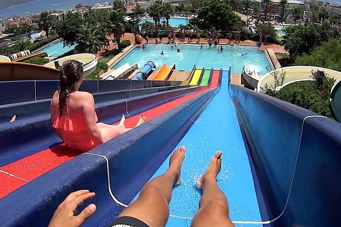 Marmaris Aqua Dream Water Park Tickets - Slides, wave pool, and children’s area