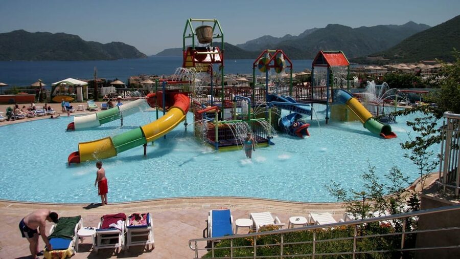 Marmaris: Aqua Dream Waterpark Entry Ticket & Hotel Transfer - The hilltop location and Marmaris views