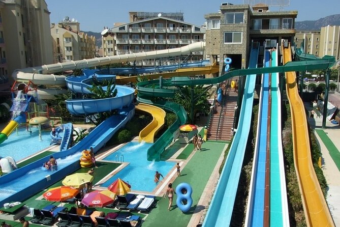 Marmaris Atlantis Water Park With Free Transfer and Entry Ticket - The slides, wave pool, and younger children’s areas