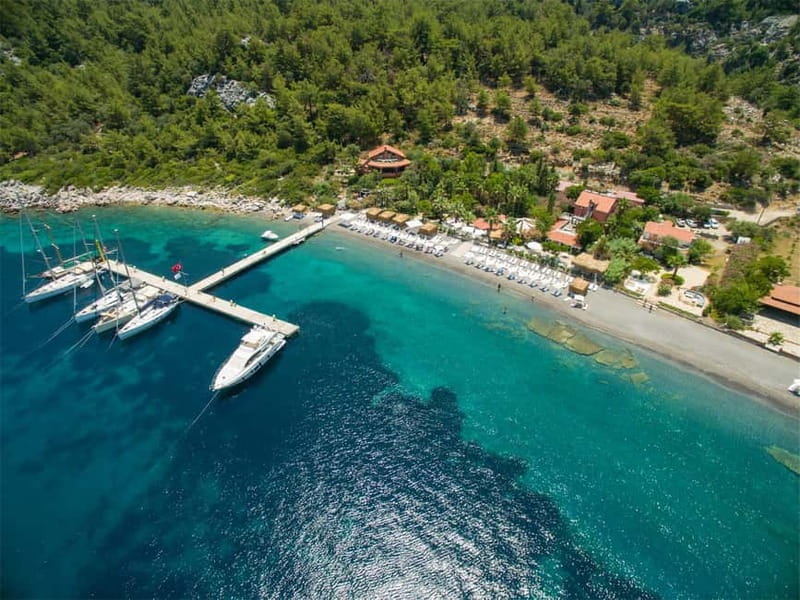 Marmaris: Boat Trip w/Lunch, ansfer & Unlimited Drinks - Kumluk Bay and Amos Bay: more time in the water