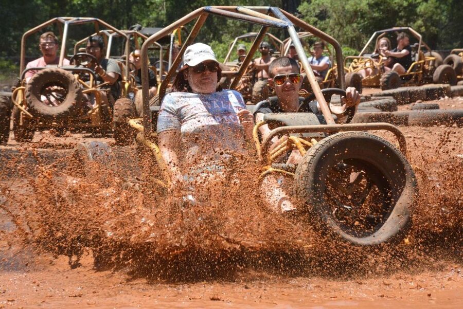 Marmaris: Buggy Safari with Water Fight & Transfer - Showers, lockers, and the messy aftermath