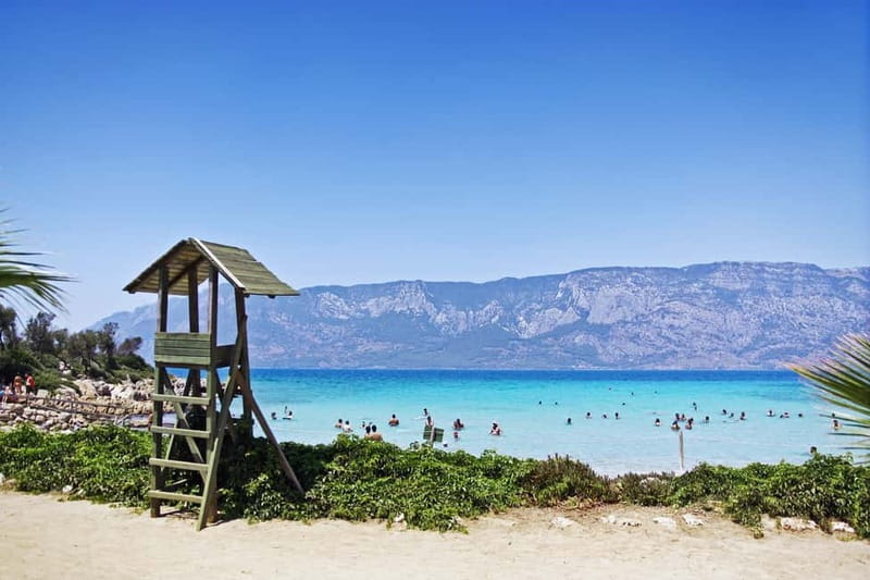 Marmaris: Cleopatra Island Boat Trip with Lunch and Drinks - Roman ruins among the olive groves