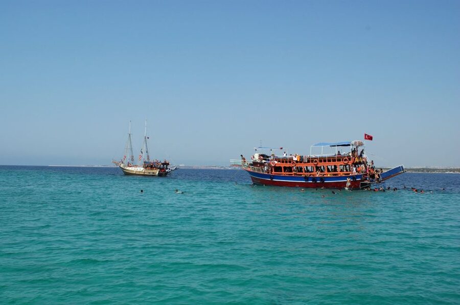 Marmaris Full-Day Boat Trip with Unlimited Soft Drinks+Lunch - Lunch with grilled chicken, salad, and pasta