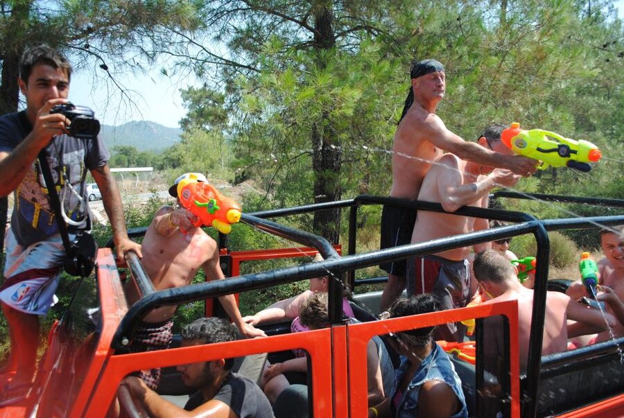 Marmaris Jeep Safari Water Fight, Colour and Foam Party - Key points to know before you book