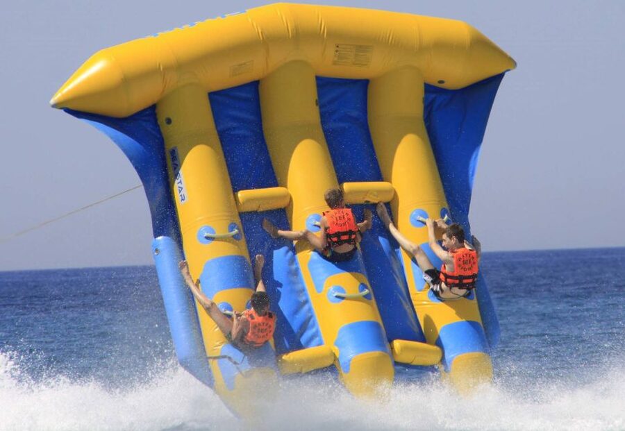 Marmaris: Jet Ski, Jet Car, Flyboard, or Parasailing Trip - Parasailing trades speed for views