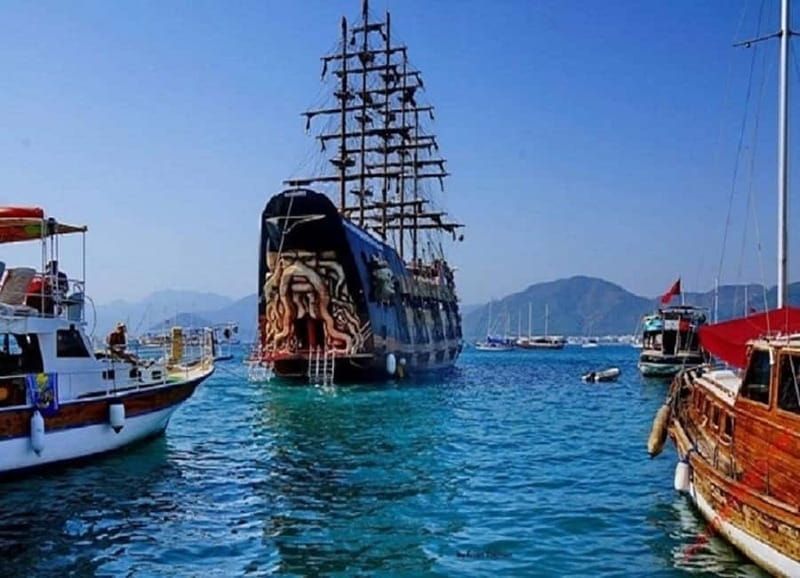 Marmaris: Pirate Cruise, Lunch, Soft Drinks, and Foam Party - Kızılkum and the second chance to swim