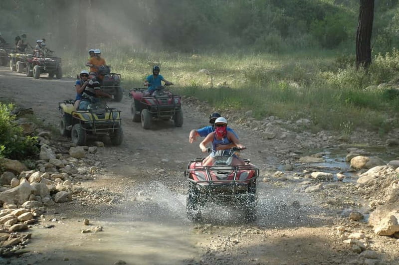 Marmaris: Quad Bike ATV Safari Experience with Transfer - Thirty minutes through forest tracks and riverbeds