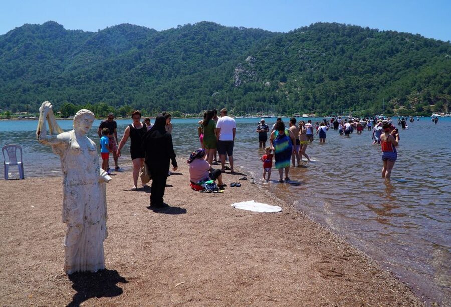 Marmaris Village Tour, Turgut Waterfalls and Mermaid Sand - Walking to Turgut Waterfalls
