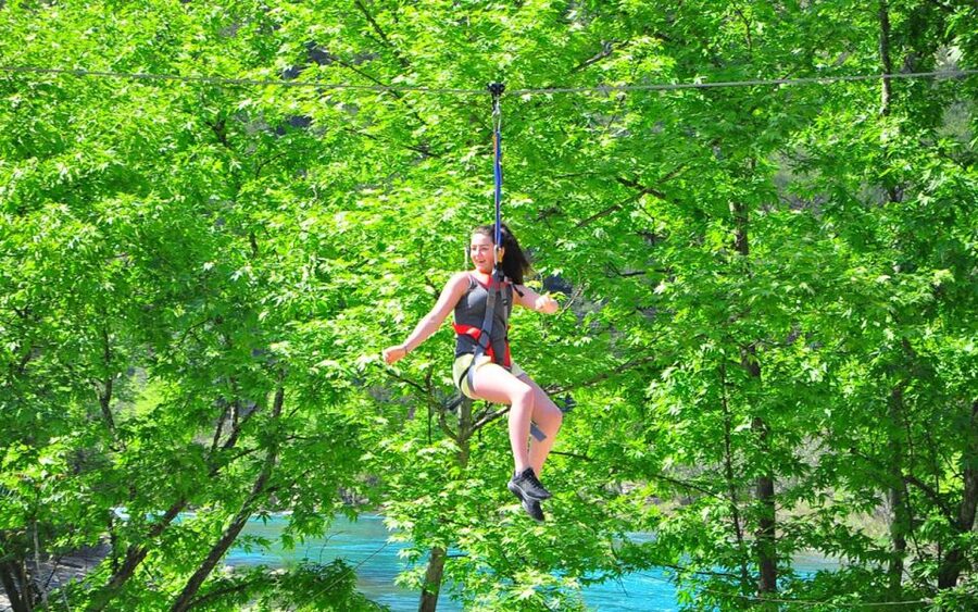 Mix Combo Adventure Tour: Zipline, River Rafting, Canyoning - Reaching Köprülü Canyon from Antalya Province