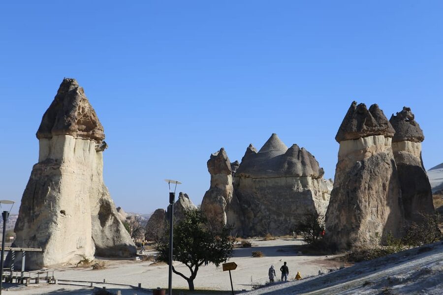 Mochiron Tour Full day Cappadocia With Japanese Guide - Pasabag and its tall fairy chimneys