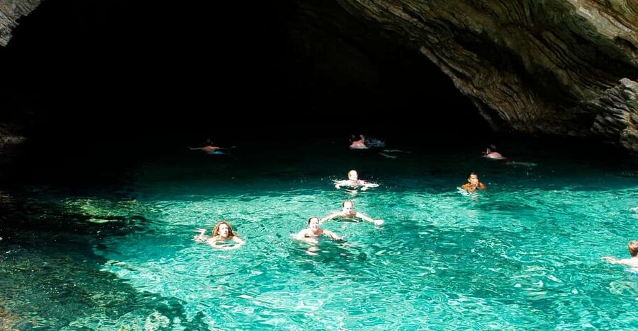 Oludeniz: 6-Island Boat Trip with Swim Stops and Lunch - Blue Cave starts the morning with a short swim