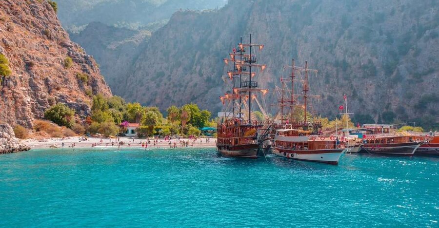 Oludeniz: Butterfly Valley, St. Nicholas Island incl. Lunch - Cold Spring Bay, the final swim